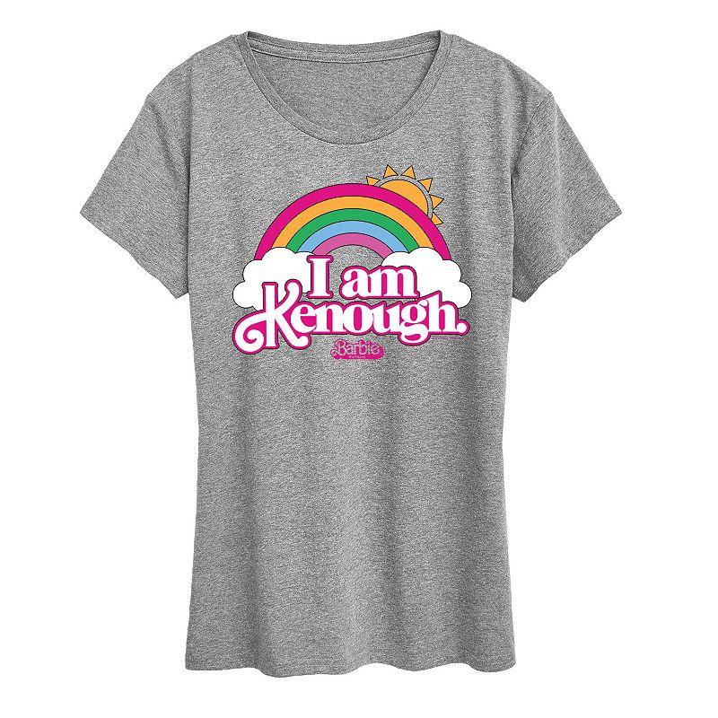 Women's Barbie The Movie Kenough Rainbow Graphic Tee, Girl's,  Product Image