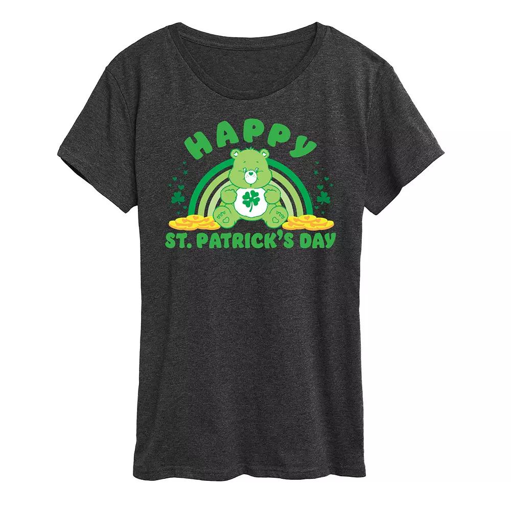 Women's Care Bears Happy St. Patrick's Day Graphic Tee,  Product Image