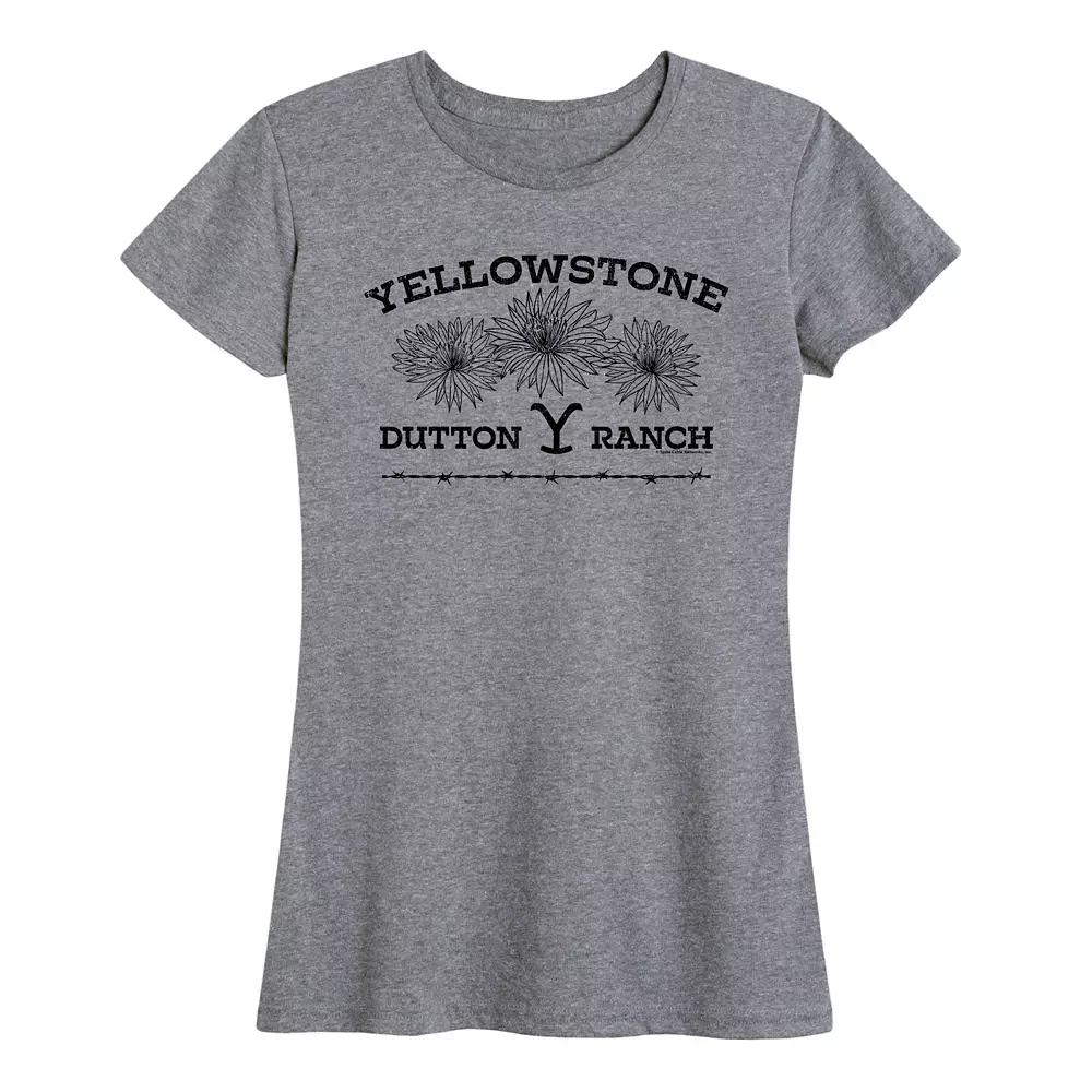Women's Yellowstone Wildflowers Graphic Tee,  Product Image