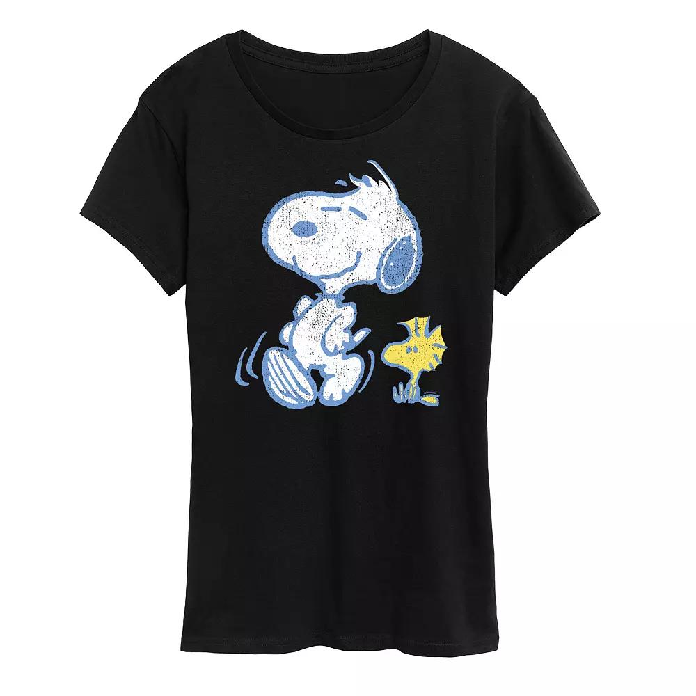 Women's Peanuts Pastels Graphic Tee, Girl's,  Product Image