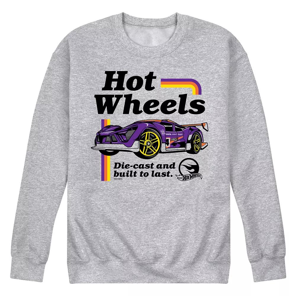 Men's Hot Wheels Built To Last Fleece Sweatshirt,  Product Image
