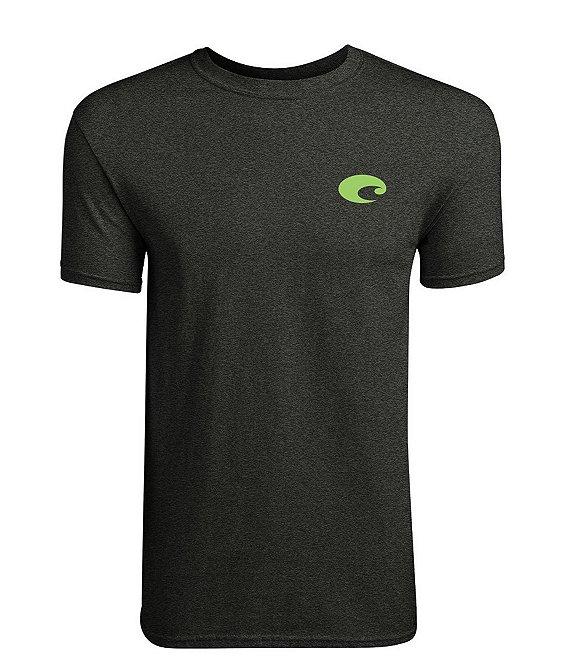Costa Shield Graphic Short-Sleeve Heathered T-Shirt Product Image