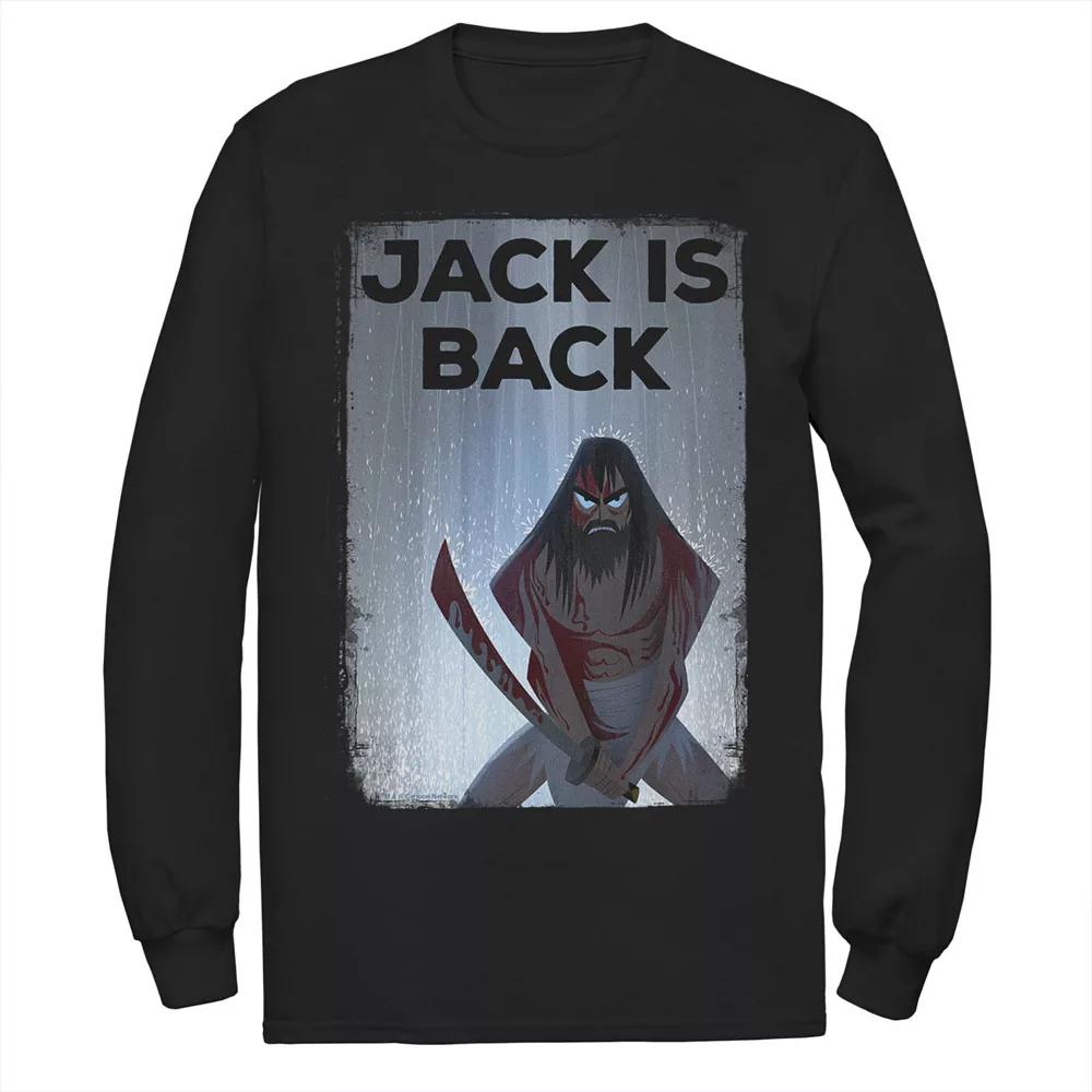 Men's Cartoon Network Samurai Jack The Jack Is Back Rainwaters Long Sleeve Tee,  Product Image