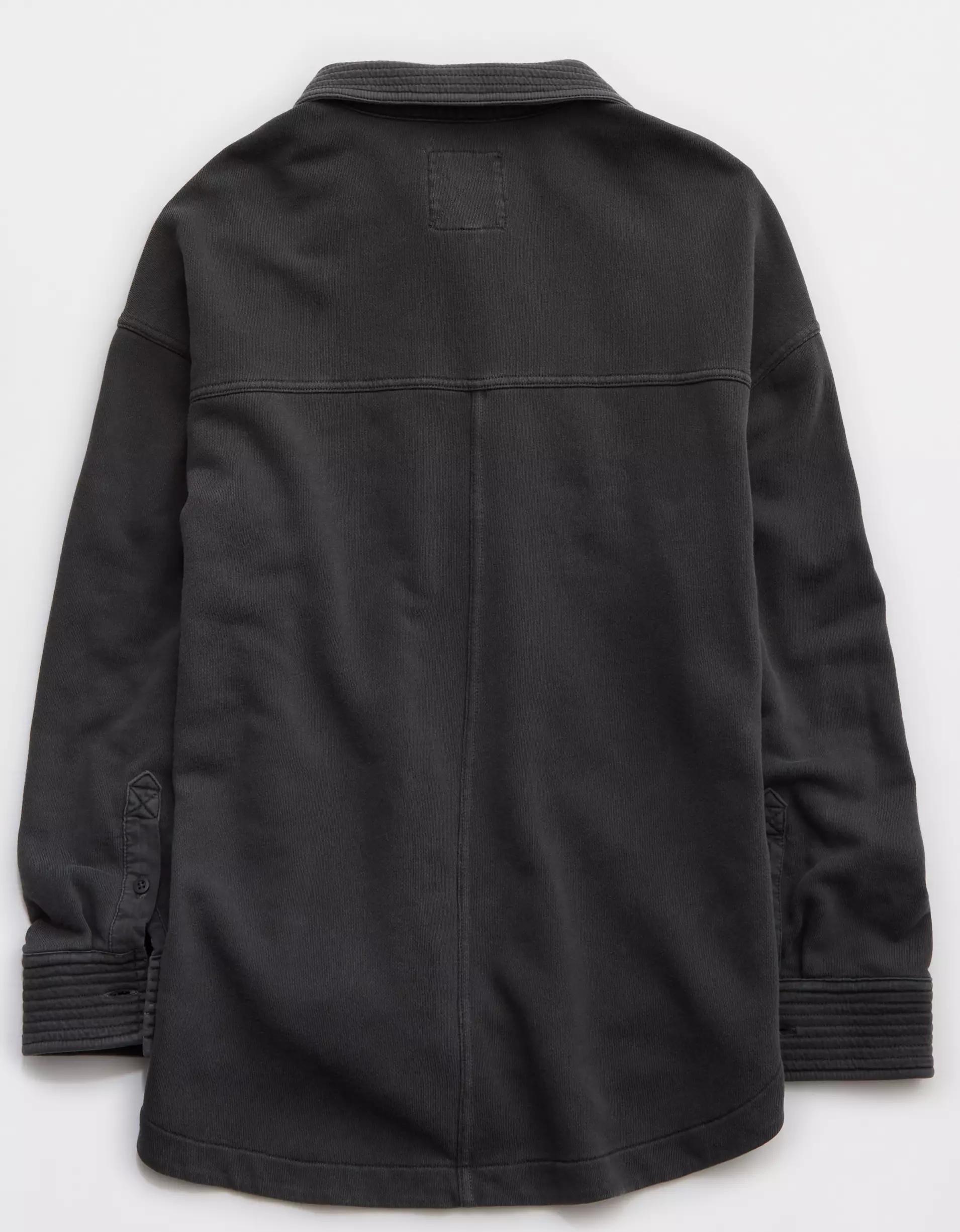 Aerie Popover Polo Sweatshirt Product Image