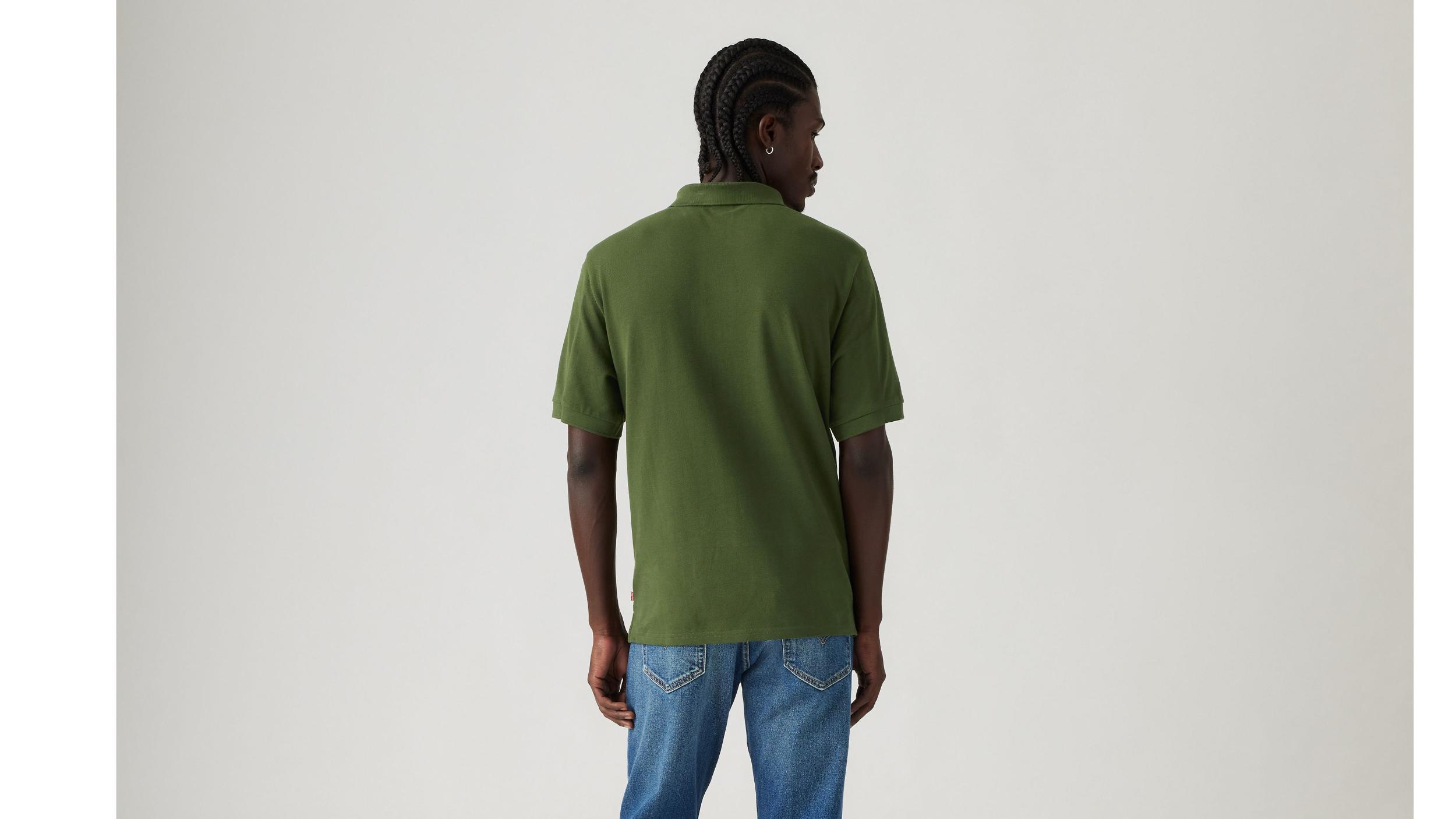 Zip Polo Shirt Product Image
