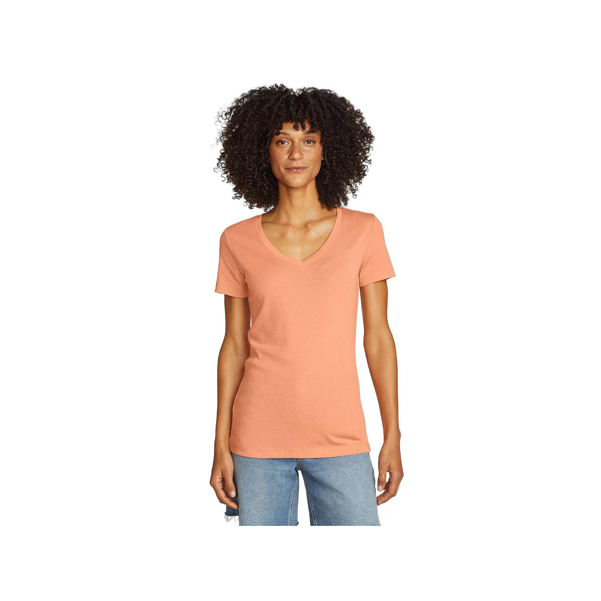 Women's Eddie Bauer Favorite V Neck Tee,  Product Image