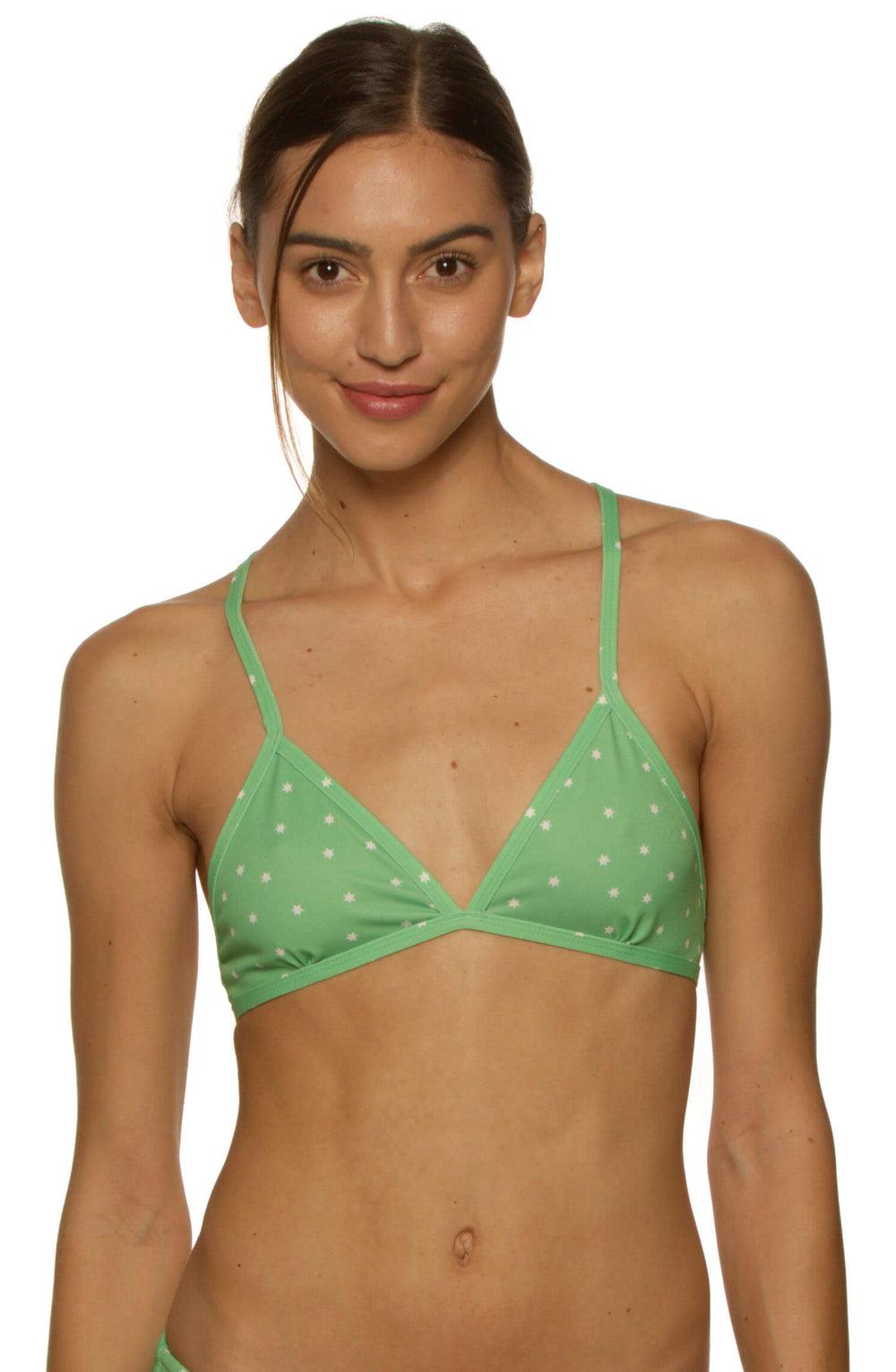 Triangle Bikini Top - Black Female Product Image
