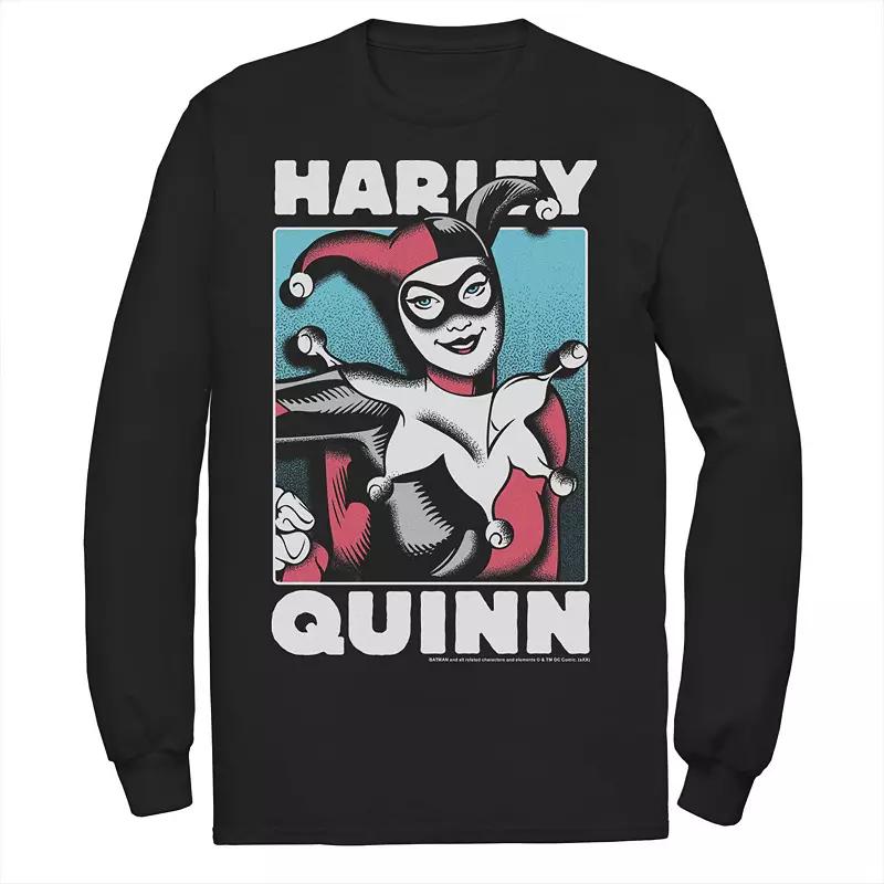 Men's DC Comics Harley Quinn Portrait Tee,  Product Image