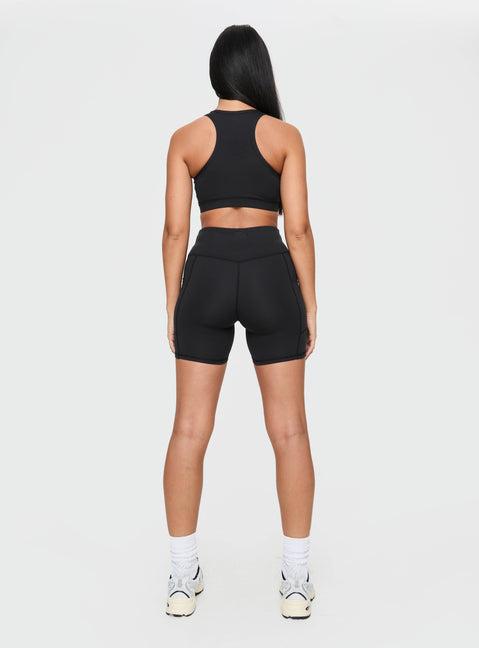 Energised Activewear Top Black Product Image