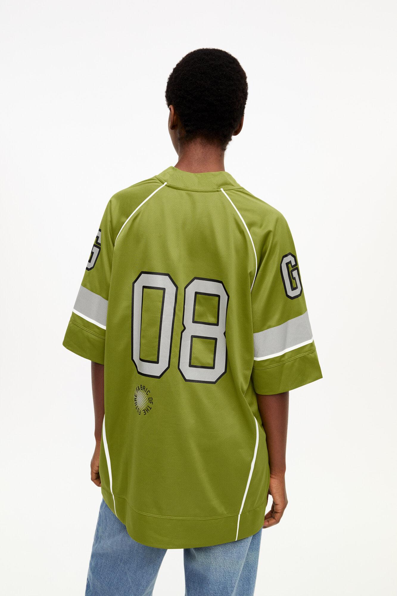 Green Future Mesh Oversized T-shirt Product Image