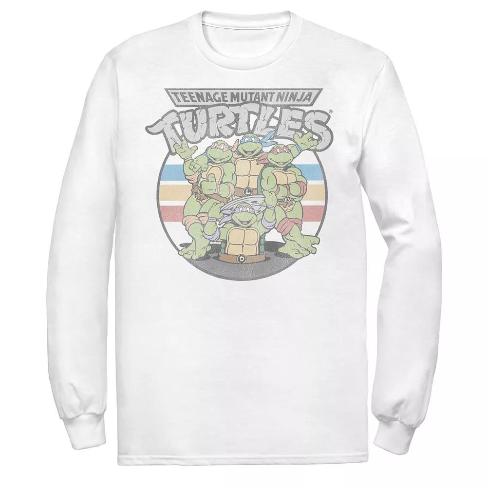 Men's Teenage Mutant Ninja Turtles Retro Group Shot Tee,  Product Image