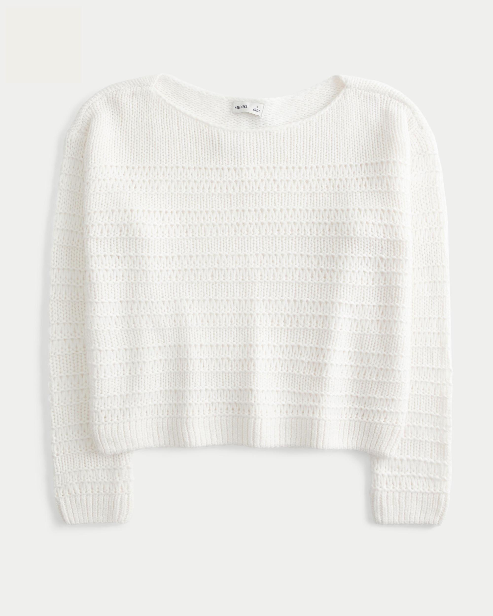Slouchy Off-the-Shoulder Sweater Product Image