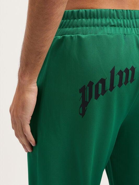 Back Curved Logo Track Pants Product Image