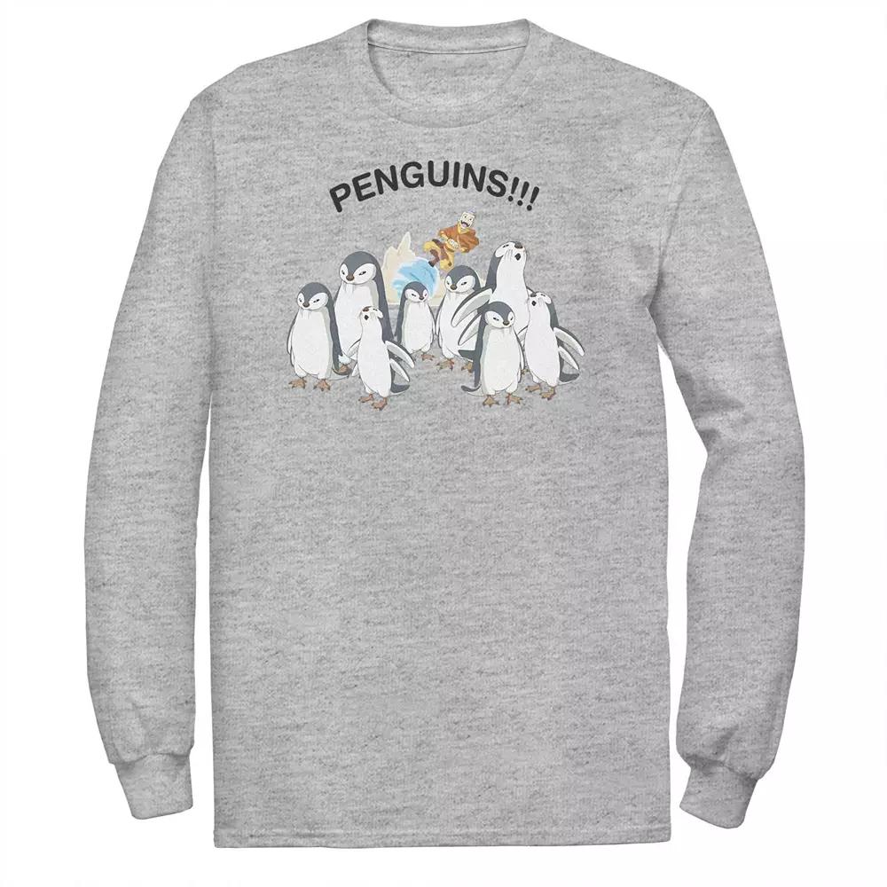 Big & Tall Nickelodeon Avatar The Last Airbender Aang "Penguins!!!" Portrait Tee, Men's,  Product Image