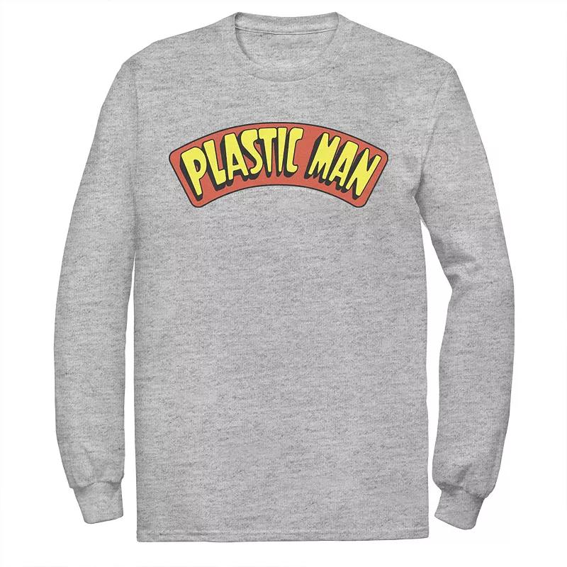 Men's DC Comics Plastic Man Text Logo Poster Tee,  Product Image