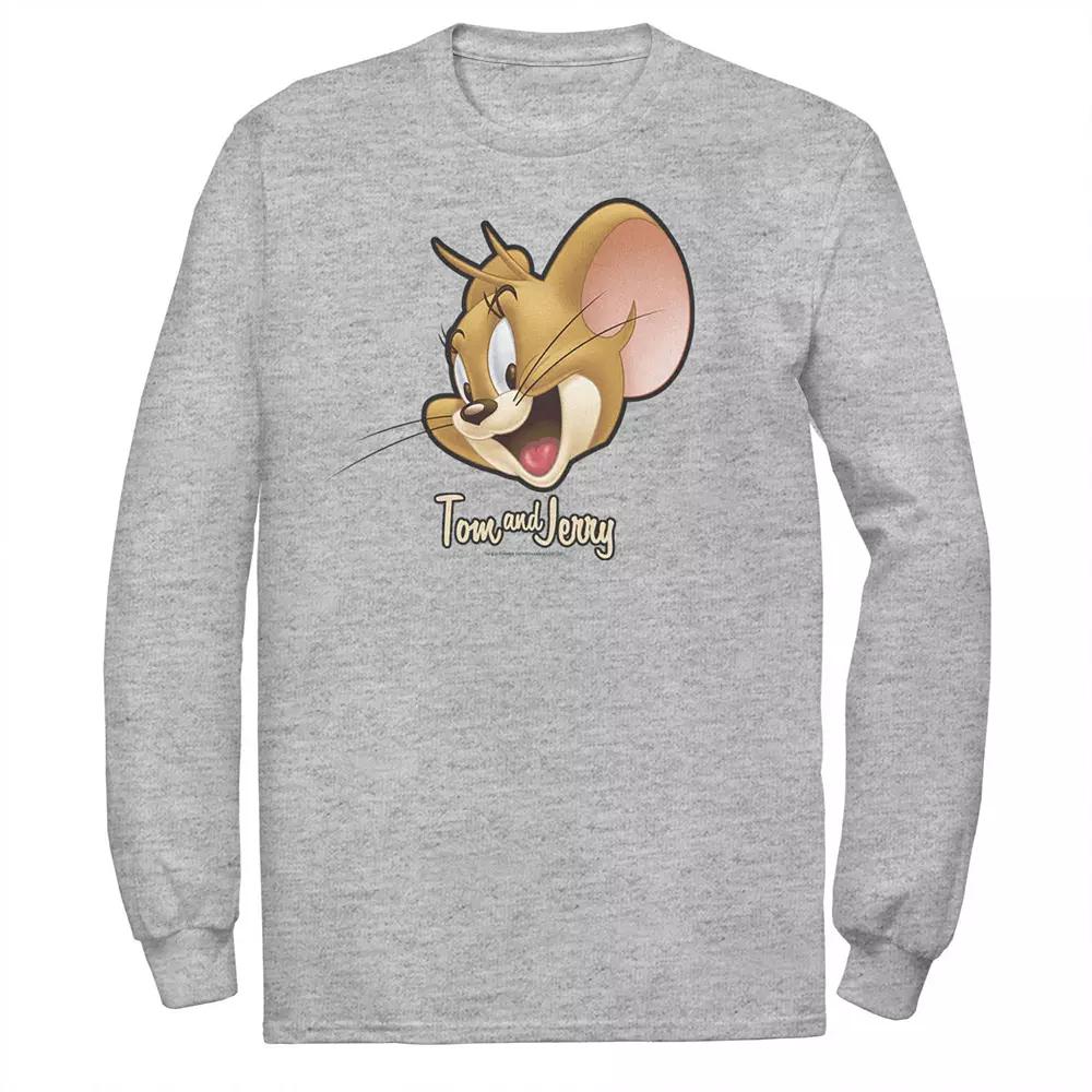 Men's Tom And Jerry Simple Jerry Big Face Tee,  Product Image