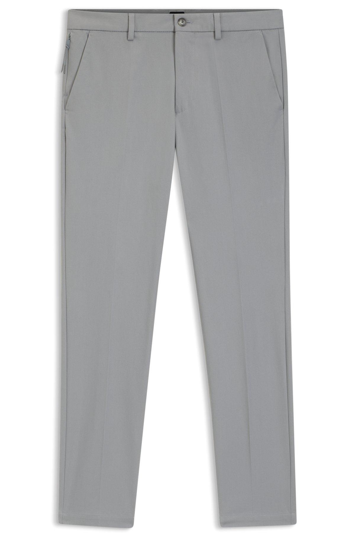 Slim-fit pants in a stretch-cotton blend Product Image