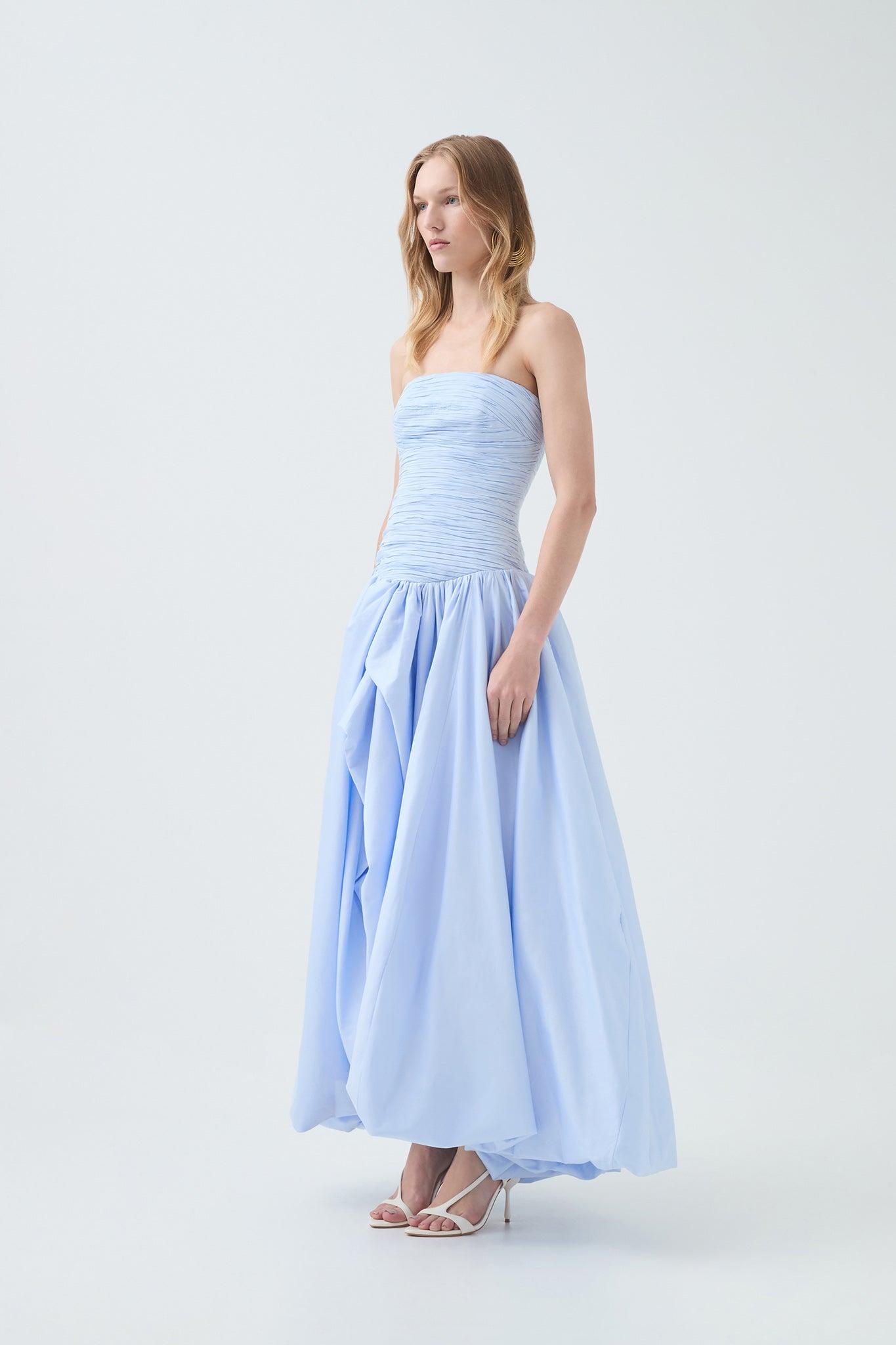 Violette Bubble Hem Maxi Dress Product Image