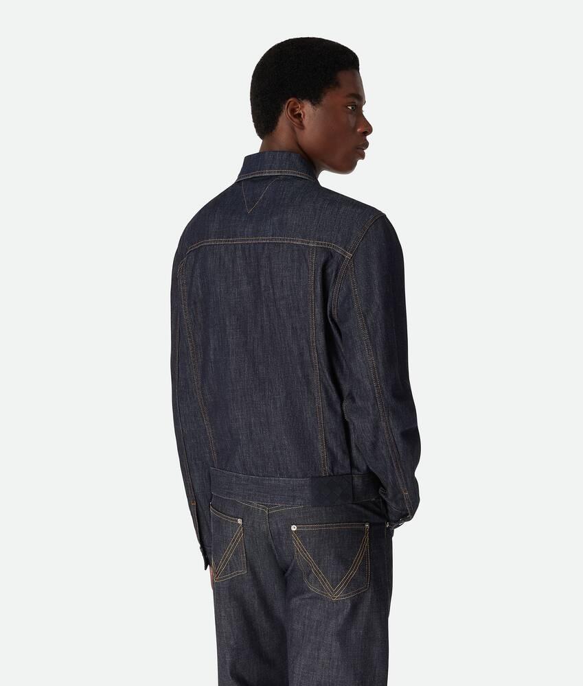 Men's Indigo Denim Jacket in Indigo Product Image