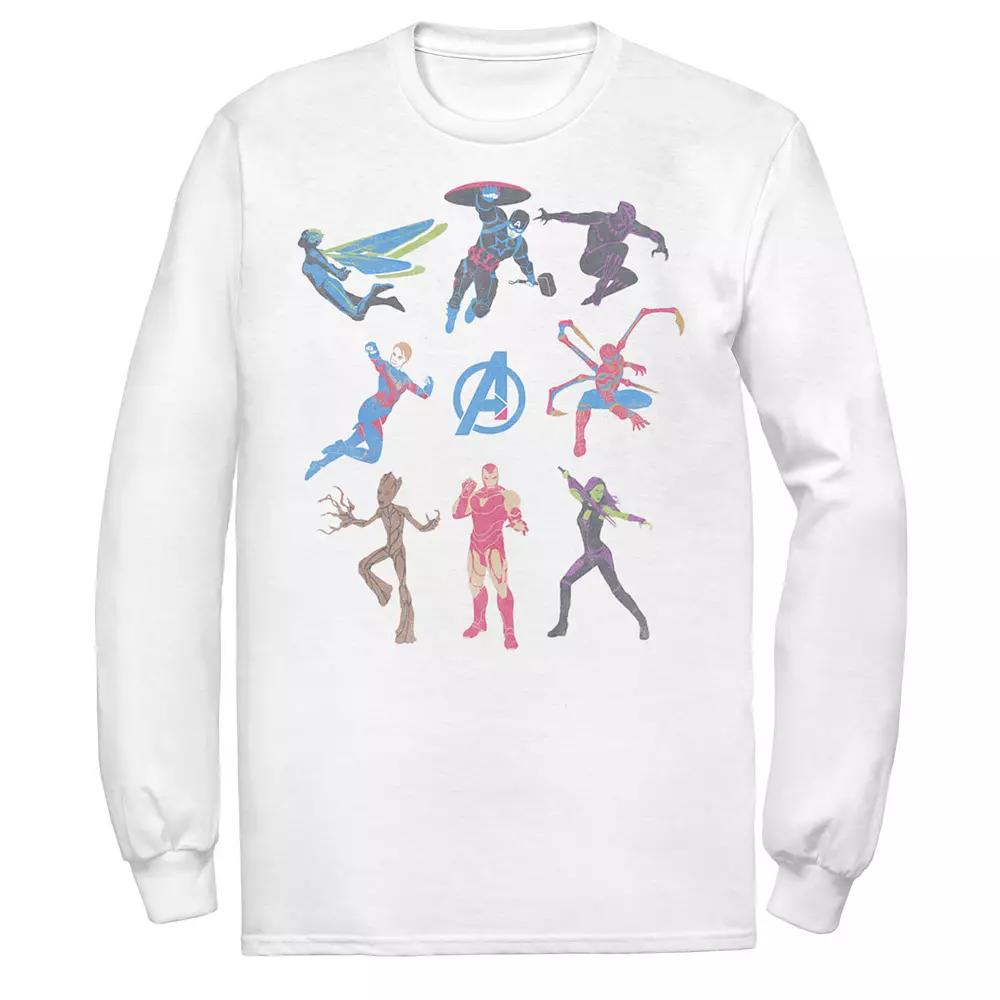 Men's Marvel Character Collage Tee,  Product Image