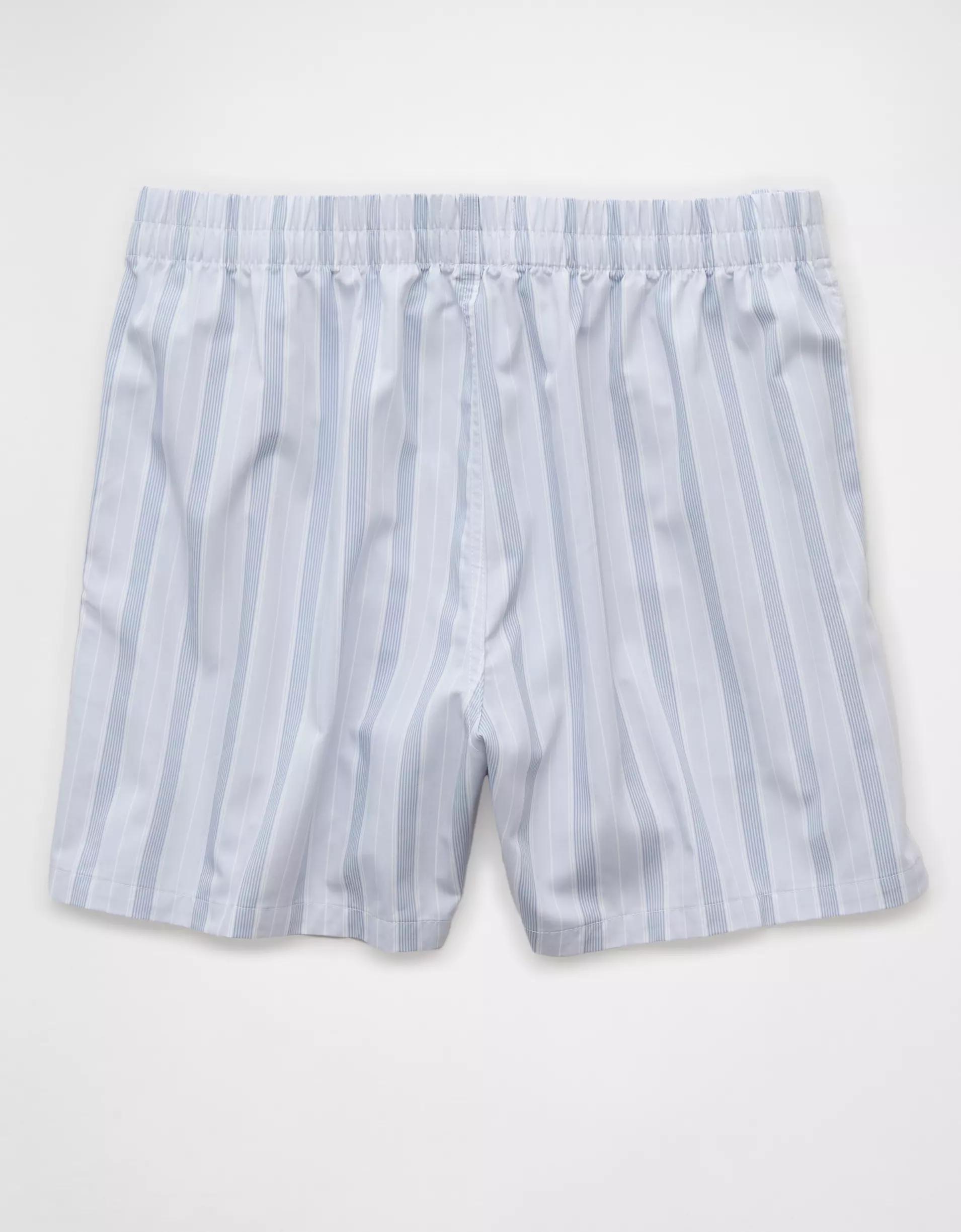 AEO Men's Striped Poplin Pocket Boxer Short Product Image