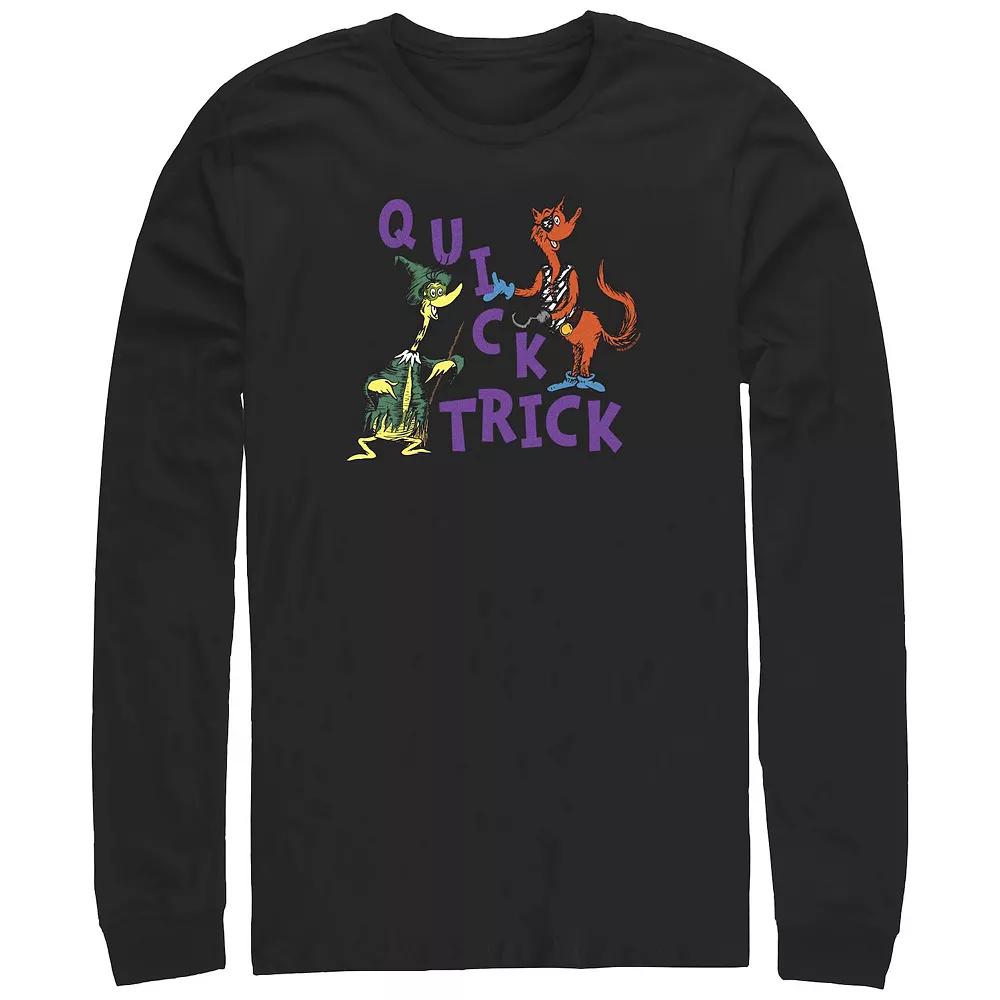 Men's Dr. Seuss Quick Trick Long sleeves Graphic Tee,  Product Image