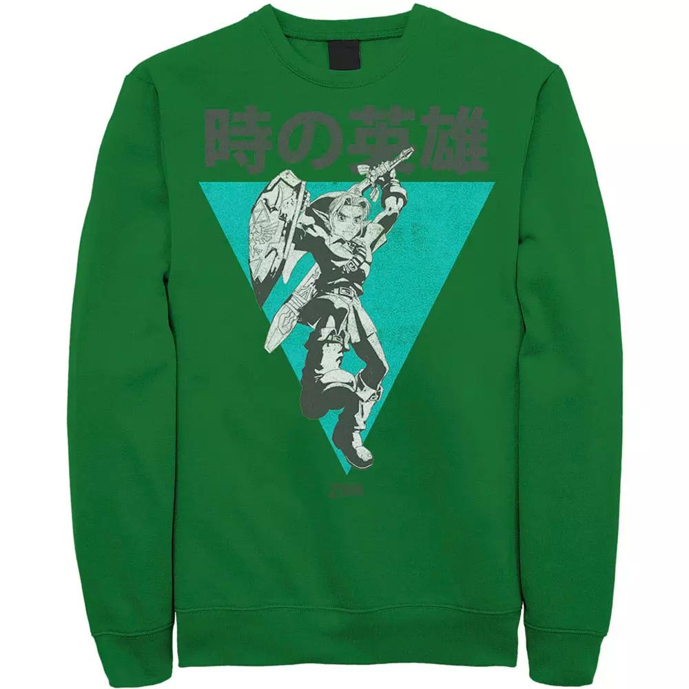 Men's Nintendo Hero Of Time Gaming Sweatshirt,  Product Image