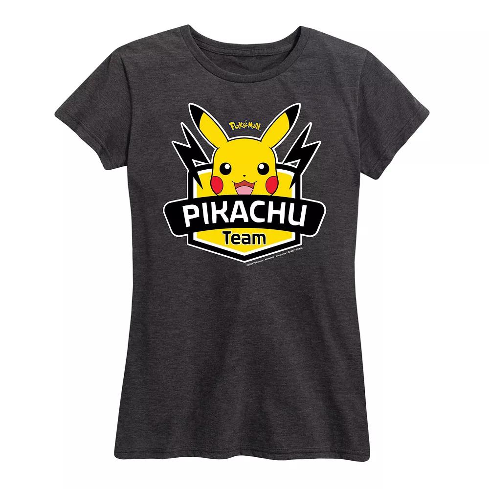 Women's Pokemon Team Pikachu Graphic Tee,  Product Image