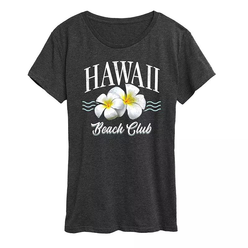 Women's Hawaii Beach Club Graphic Tee,  Product Image