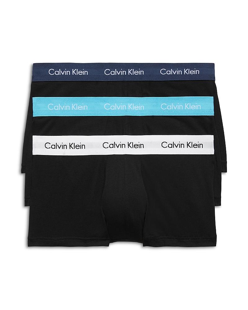 Calvin Klein Mens Cotton Stretch 3-Pack Low Rise Trunk Product Image