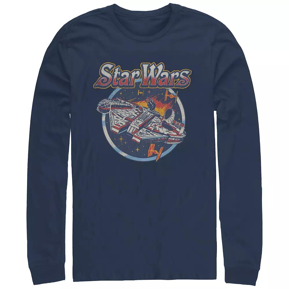 Men's Star Wars Vintage Millennium Falcon Graphic Tee,  Product Image