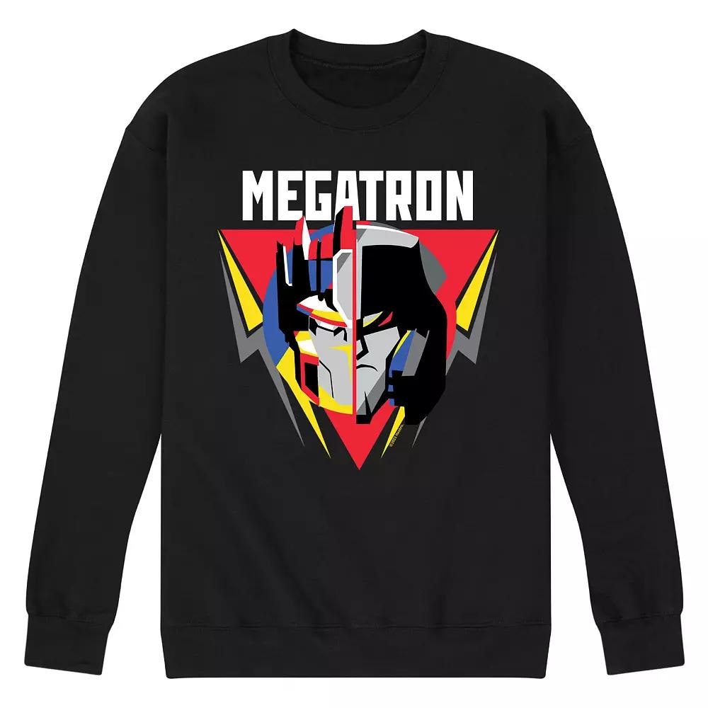 Men's Transformers Megatron Badge Fleece Sweatshirt,  Product Image