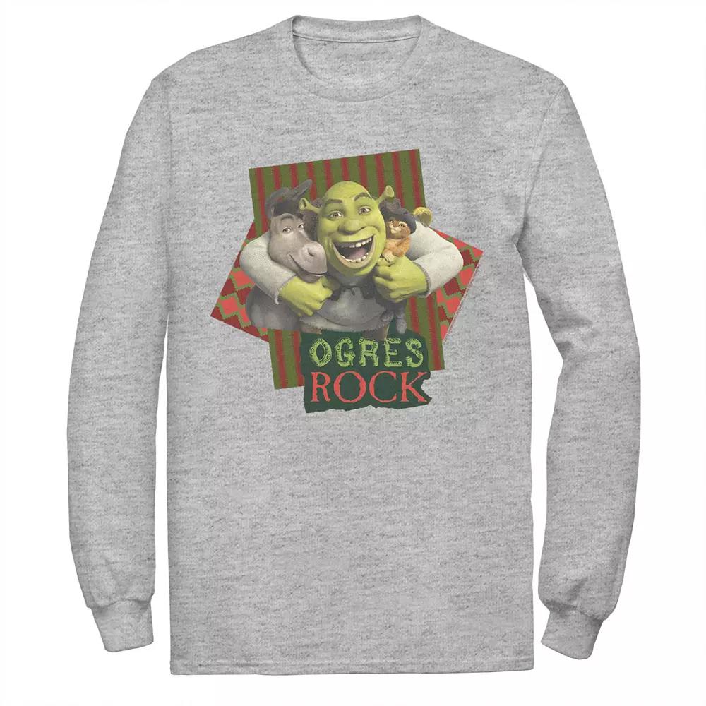 Men's Shrek The Third Ogres Rock Best Friends Group Tee,  Product Image