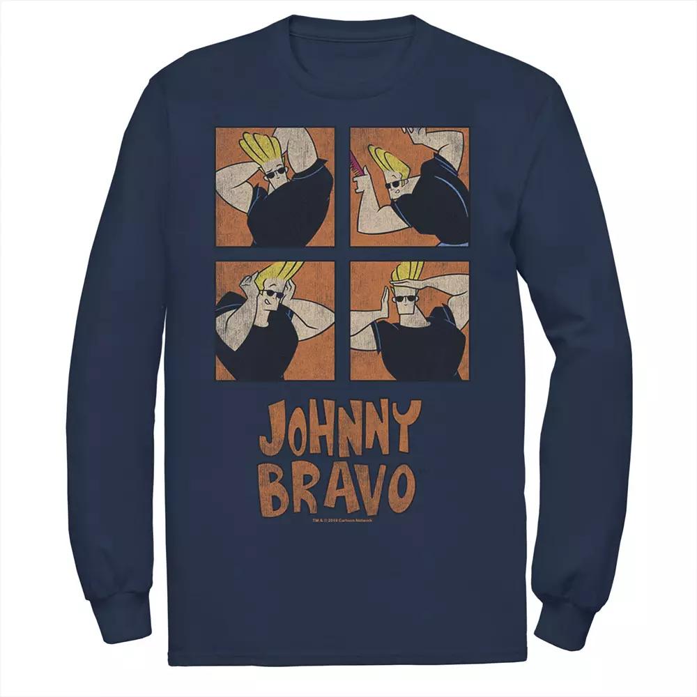 Men's Cartoon Network Johnny Bravo Box Up Hairdo Tee,  Product Image