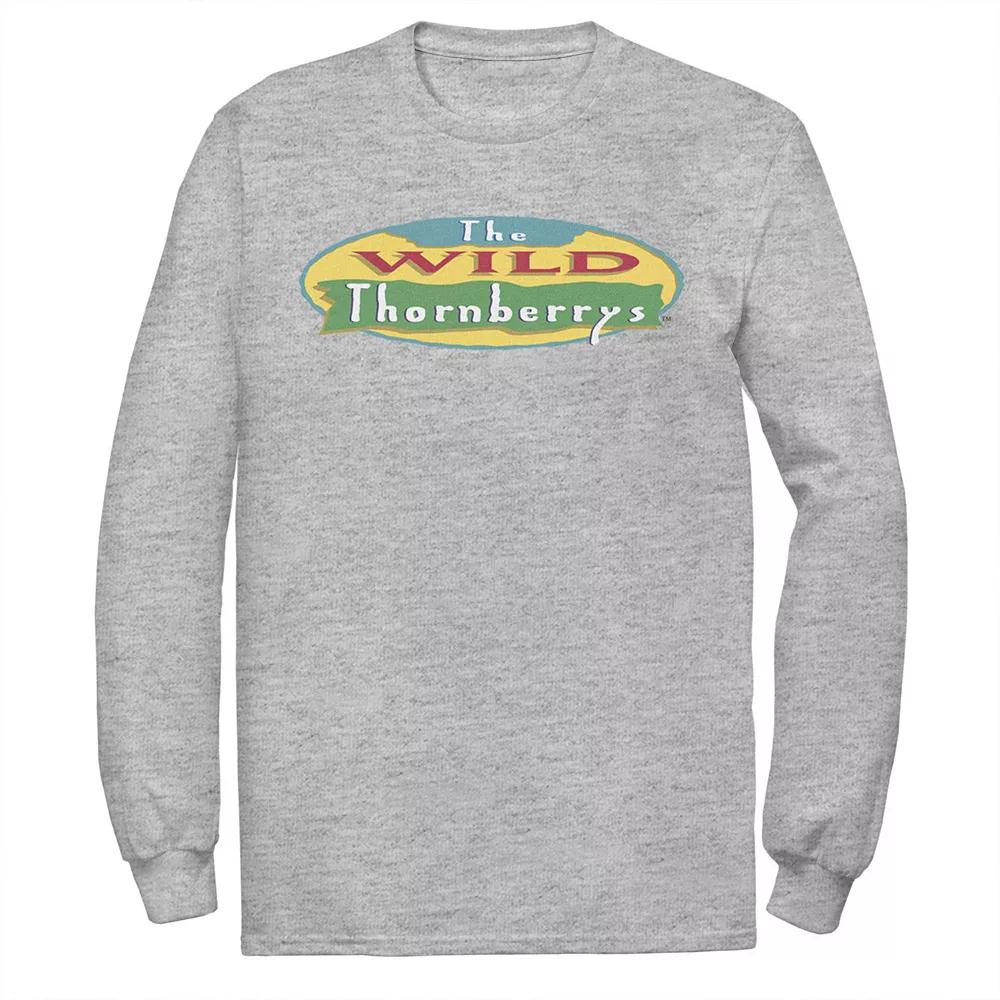 Men's Nickelodeon Nickelodeon The Wild Thorberrys Logo Long Sleeve Tee,  Product Image