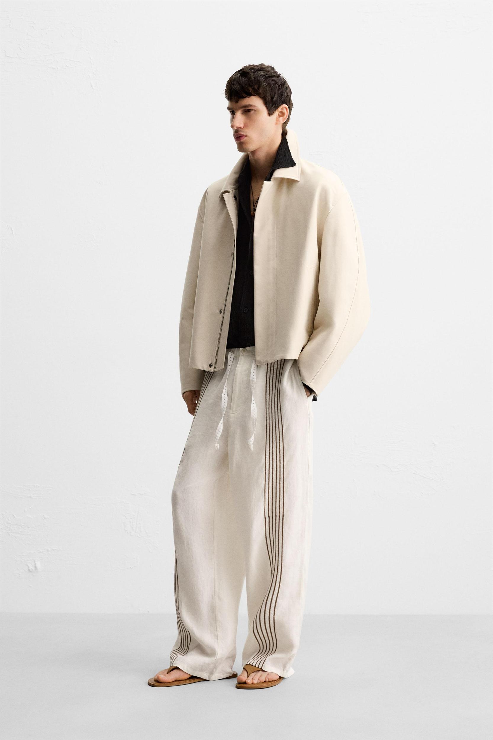 RELAXED FIT BOMBER JACKET Product Image