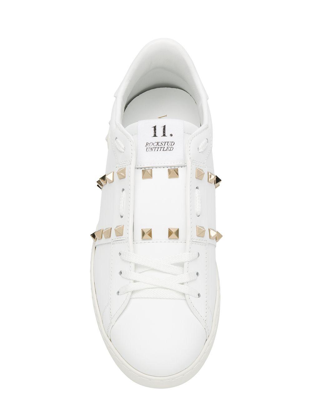 Rockstud Untitled leather sneakers Product Image