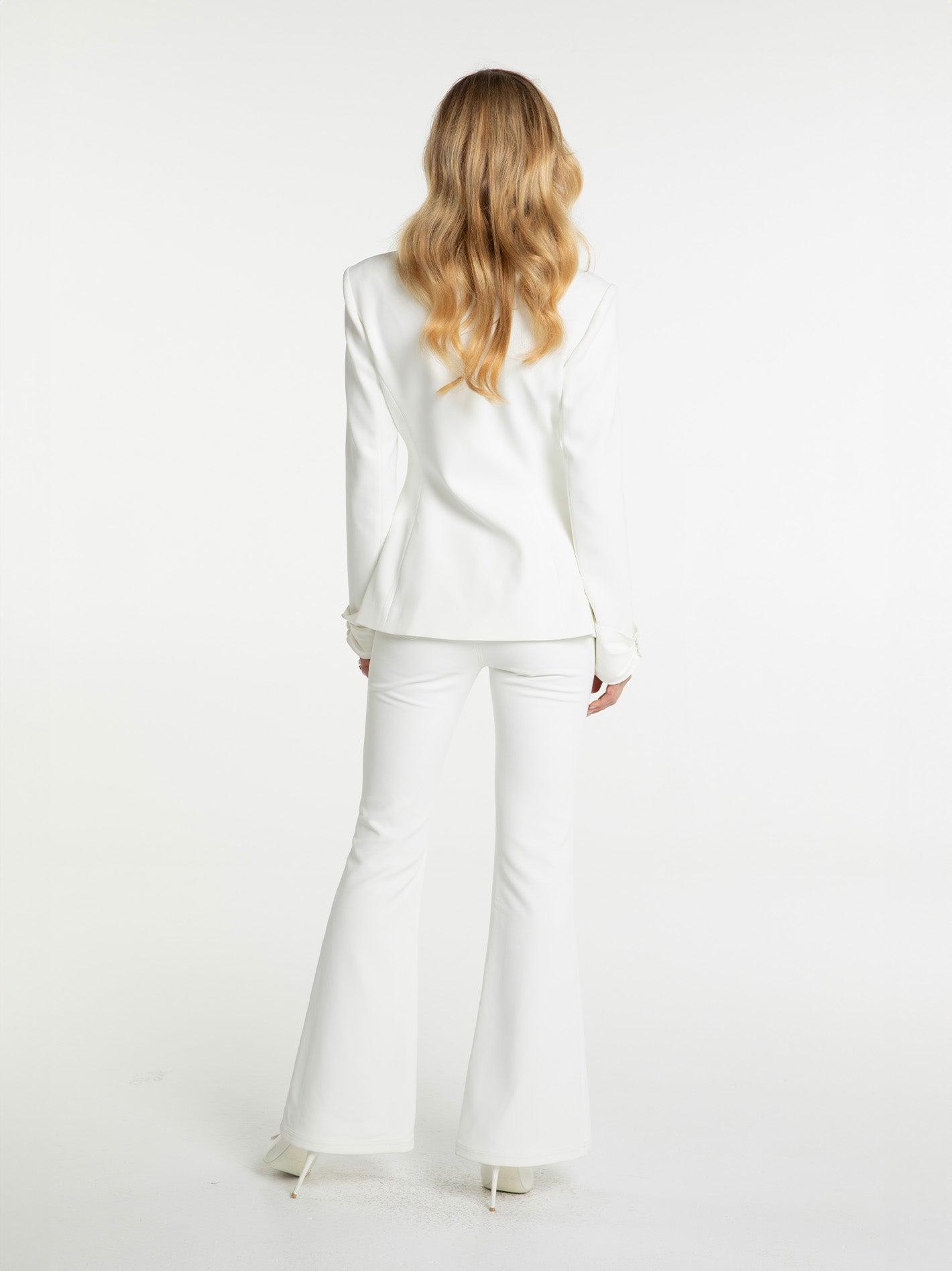 Rachel Pants (White) (Final Sale) Product Image
