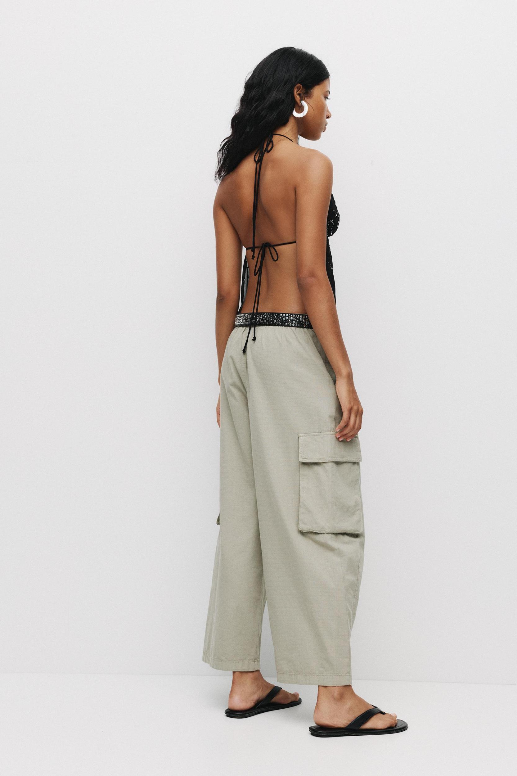 Open back strappy top Product Image