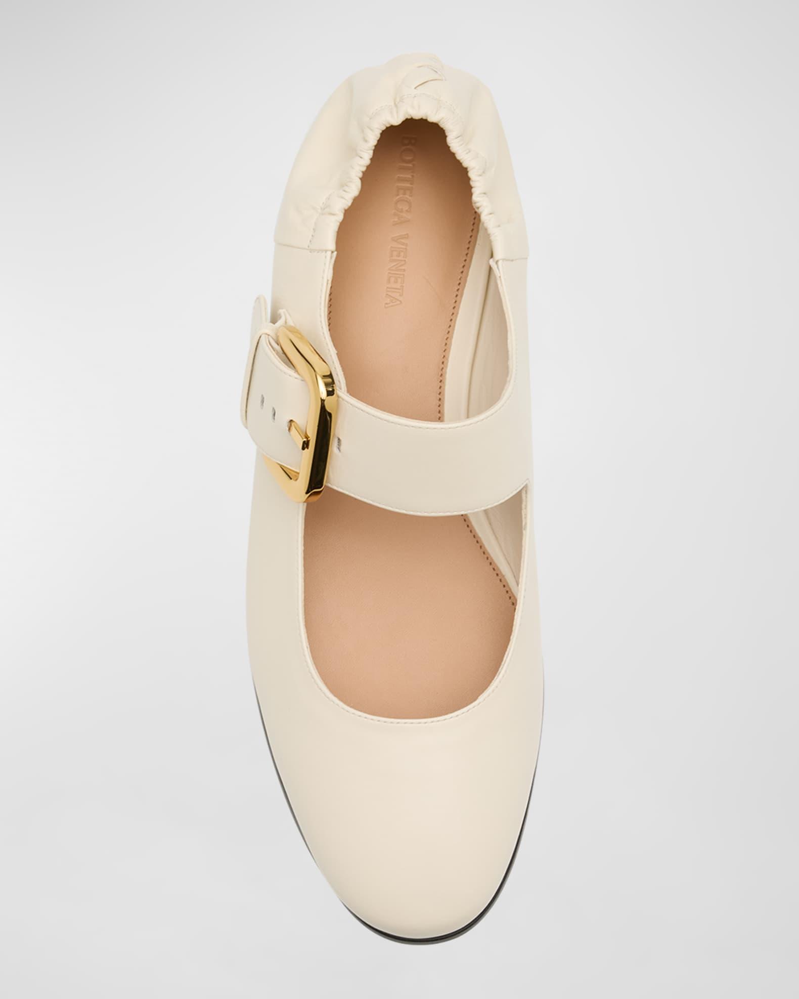 Astaire Leather Mary Jane Ballerina Flats Product Image