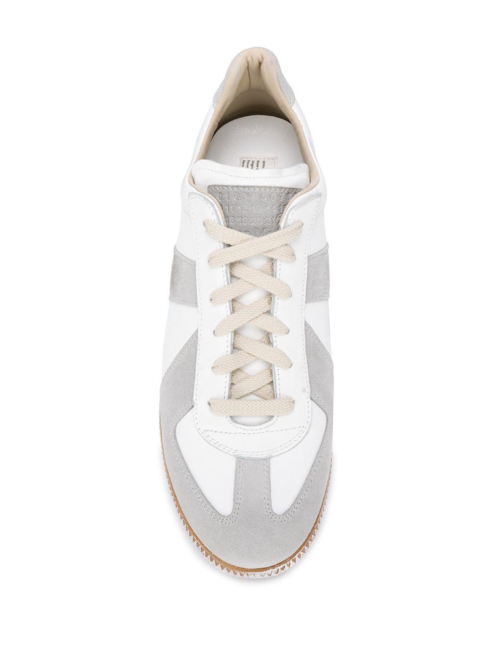 Replica low-top leather sneakers Product Image