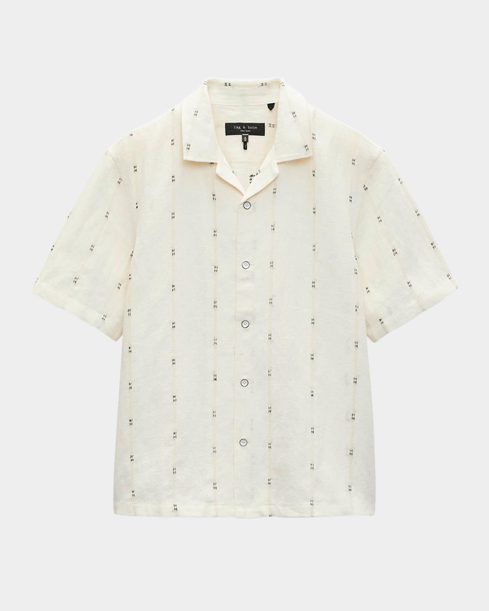 Men's Seersucker Camp Shirt Product Image