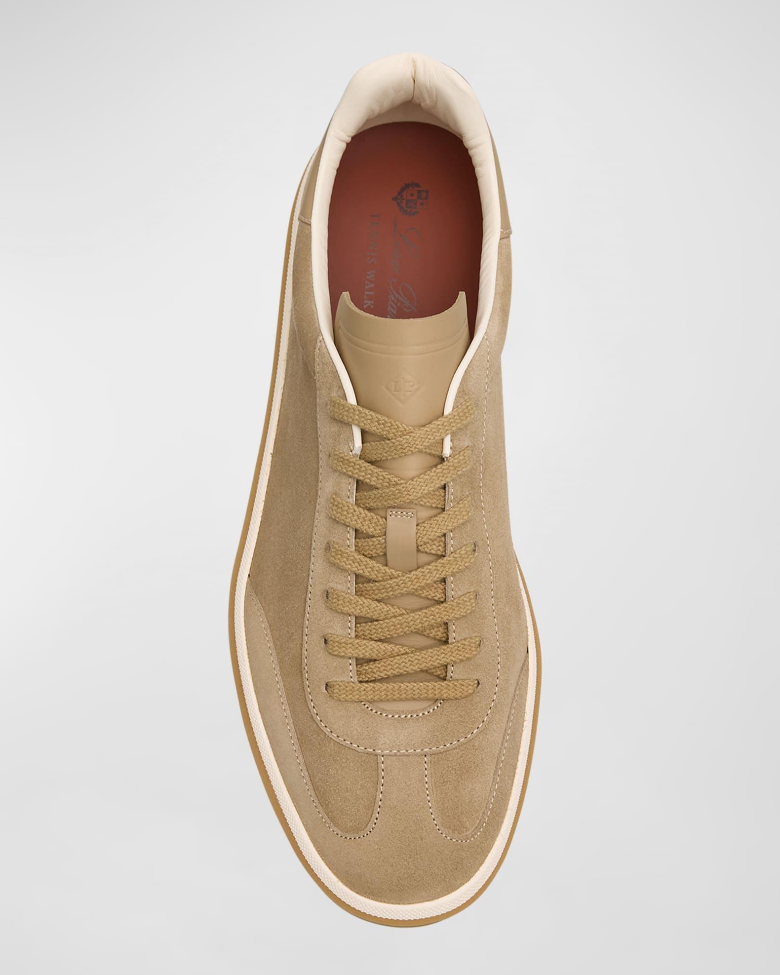 Men's Tennis Walk Suede Low-Top Sneakers Product Image