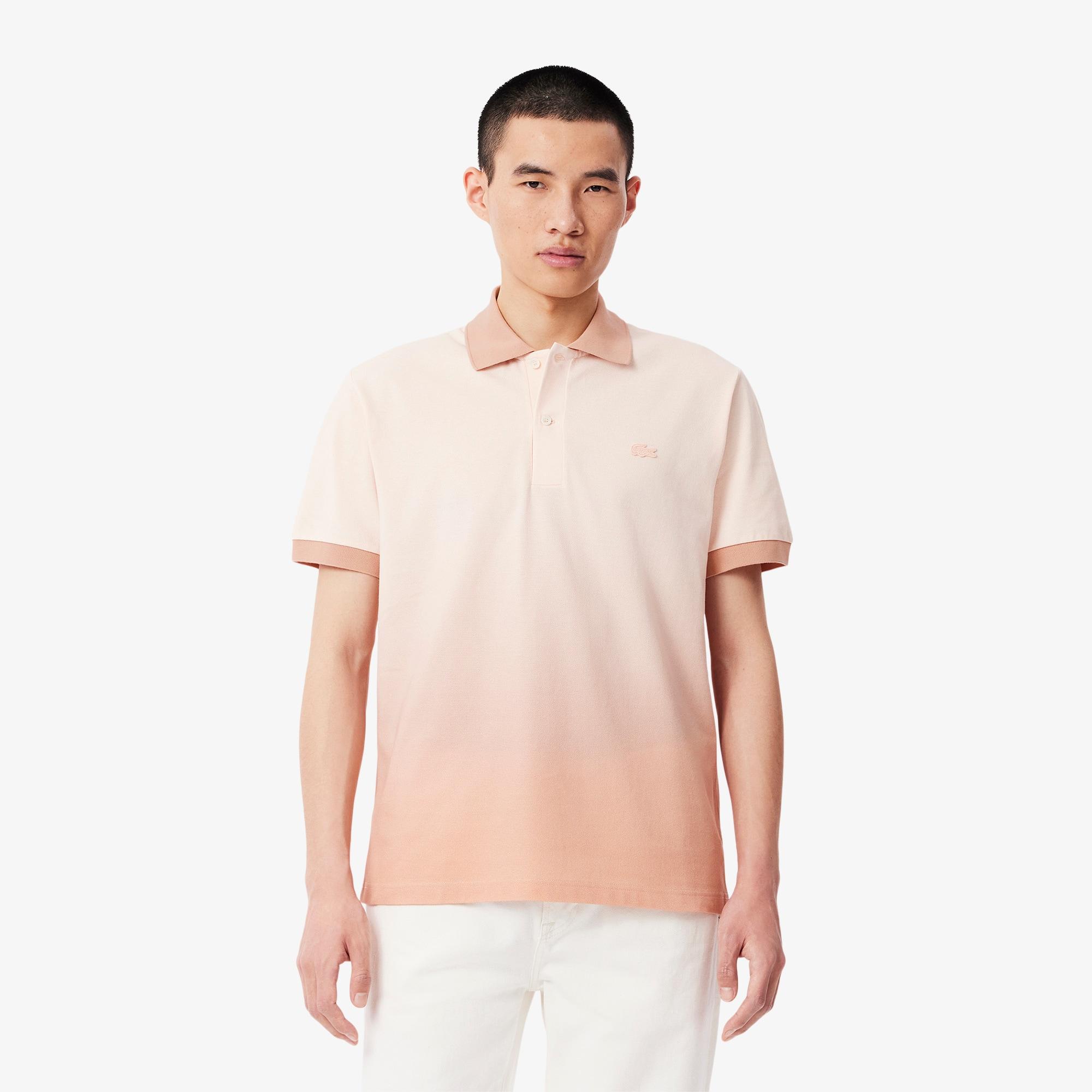 Classic Fit Ombré Print L.12.12 Polo Shirt Product Image