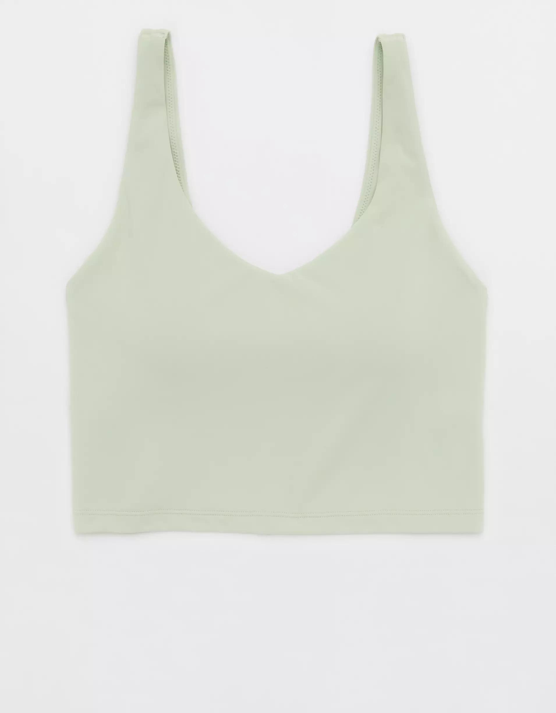 OFFLINE By Aerie Real Me Low Key Longline Sports Bra Product Image