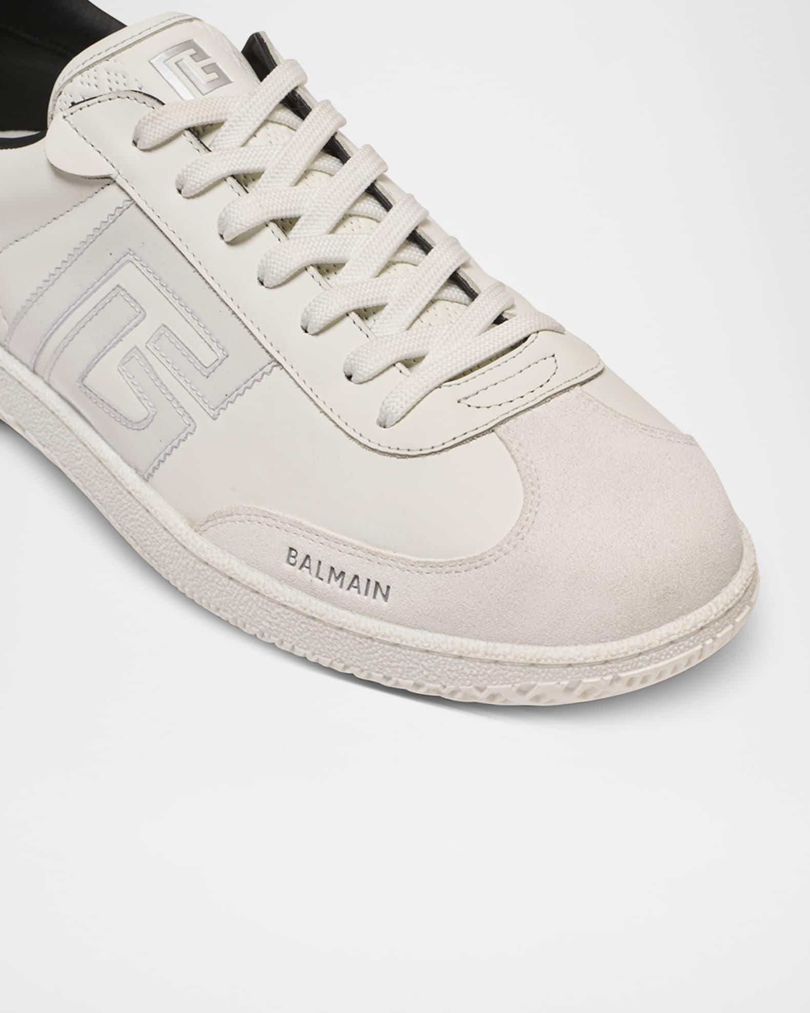 Men's Swan Tonal Calfskin Low-Top Sneakers Product Image