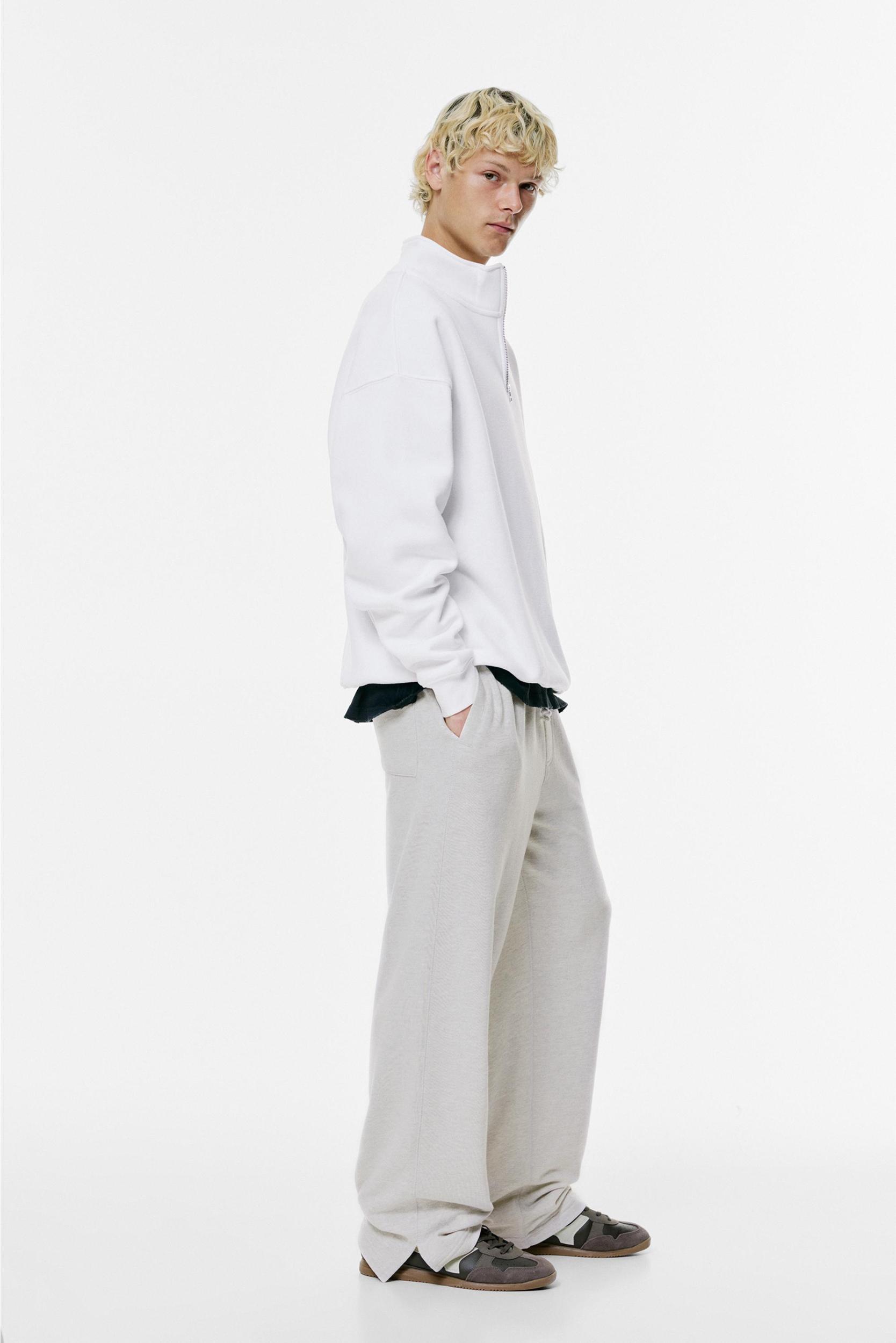 Jogger sweatpants with slits Product Image