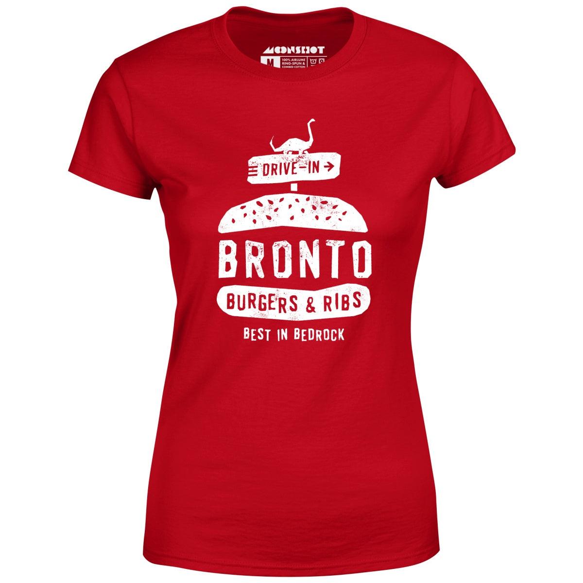 Bronto Burgers & Ribs - Women's T-Shirt Female Product Image