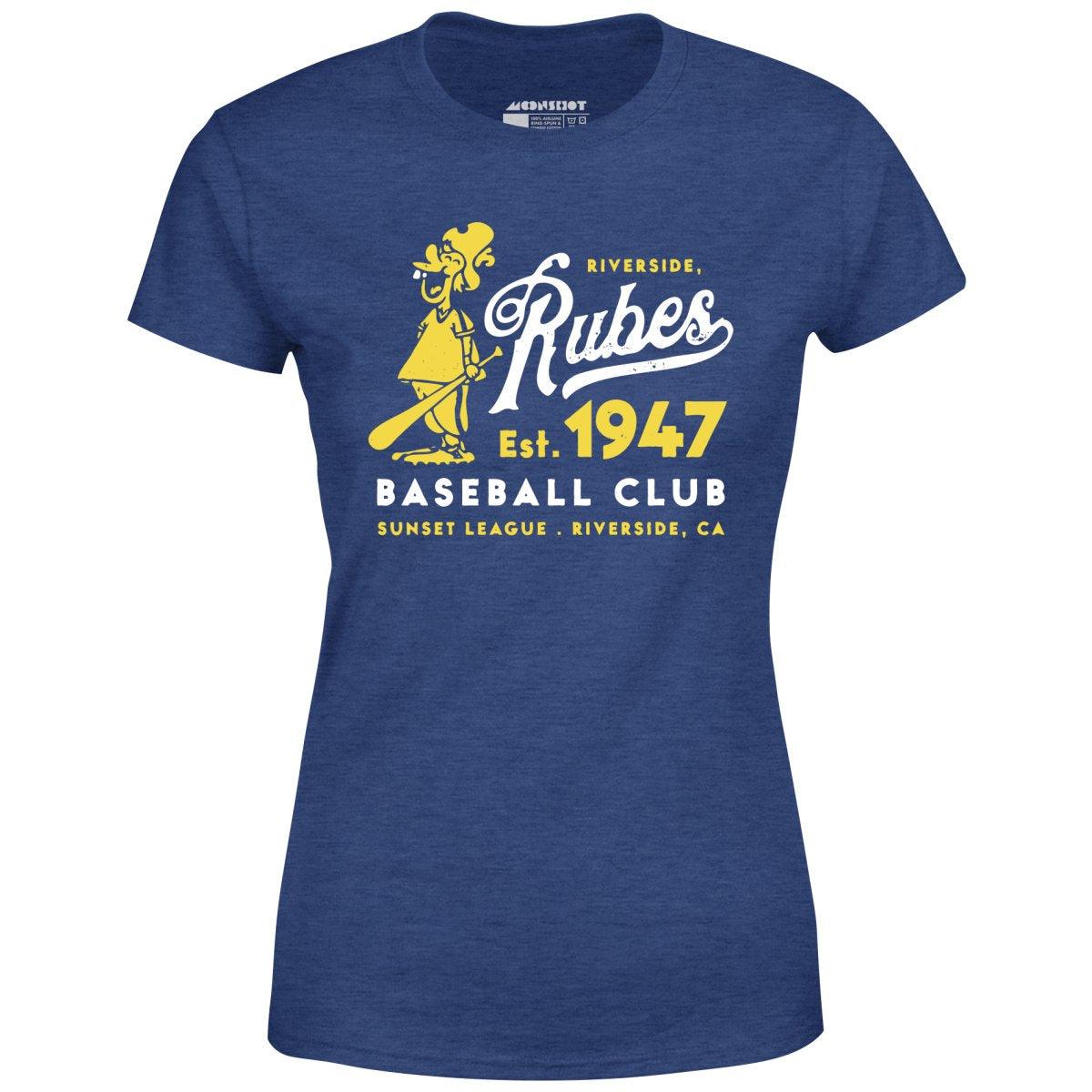 Riverside Rubes - California - Vintage Defunct Baseball Teams - Women's T-Shirt Female Product Image