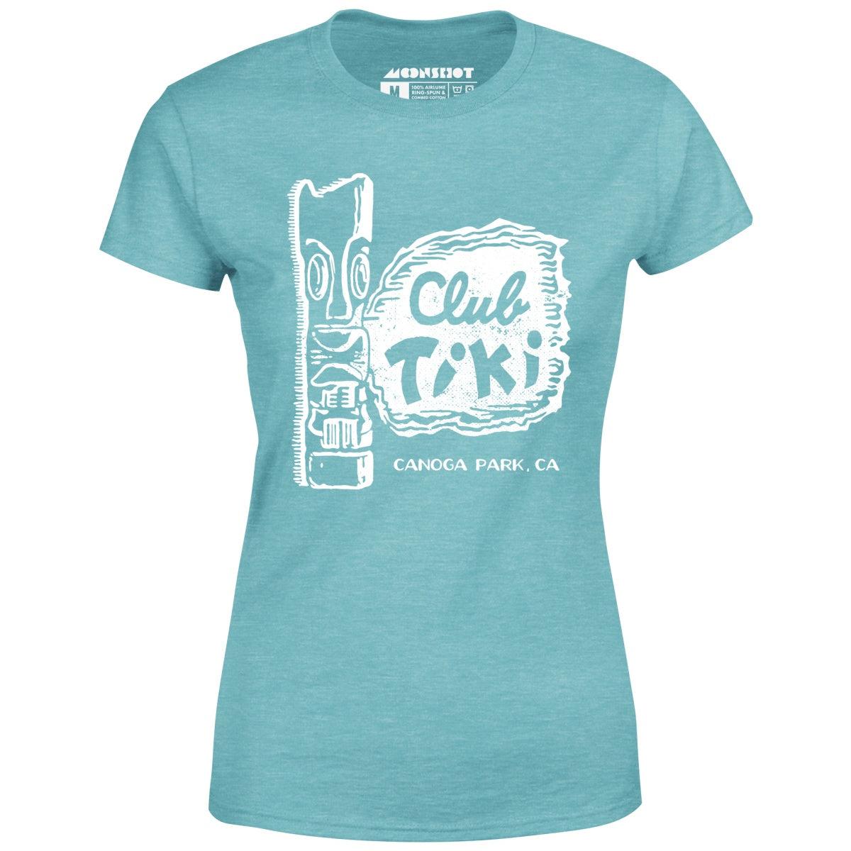 Club Tiki - Canoga Park, CA - Vintage Tiki Bar - Women's T-Shirt Female Product Image